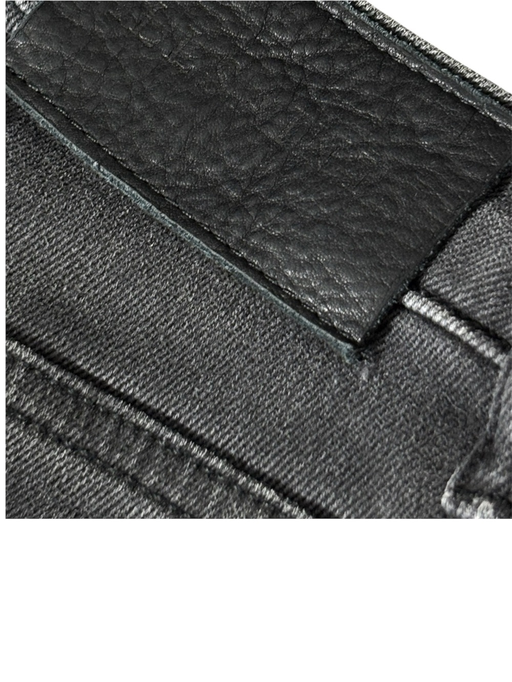 AllSaints Women’s Black Jeans Size 25 Made in Turkey - Picture 8 of 10
